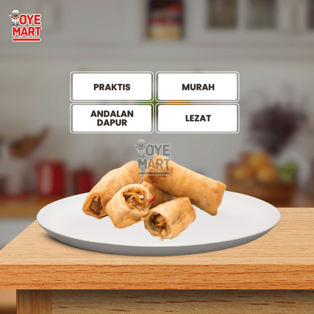 

Classica2106 Bumifood Vegetable Spring Roll 210Gr Isi 10 Pcs / Lumpia Sayur