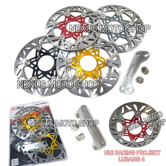 piringan depan nui 220mm mio disk cakram depan mio sporty xeon miosoul