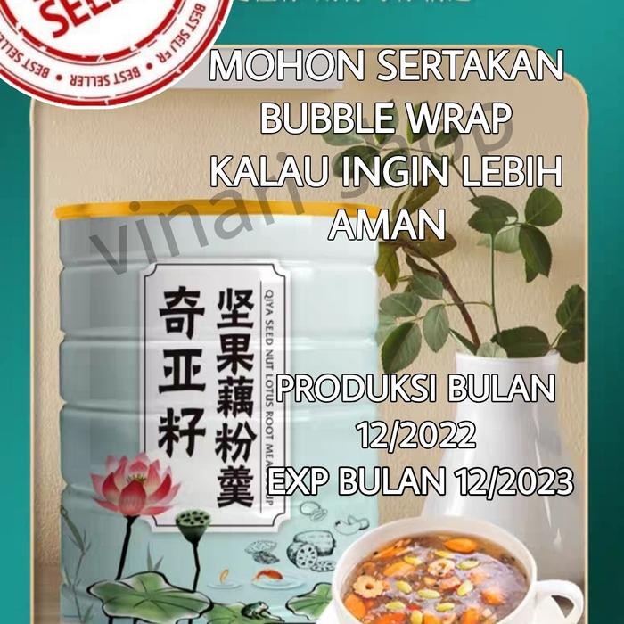 

Oufen Bubuk Akar Teratai Original 500gr/Lotus Root Powder/藕粉+Bubble