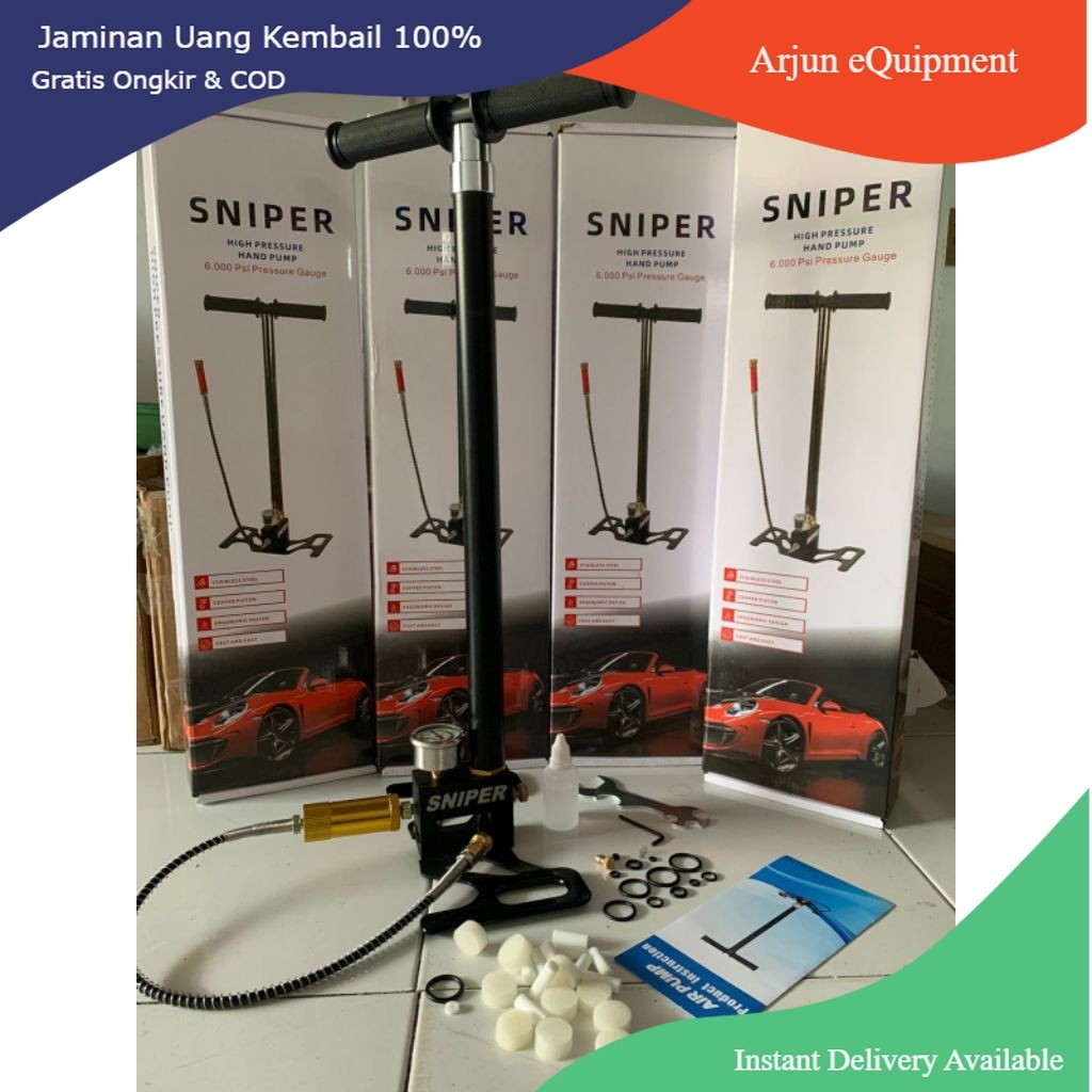pompa pcp 4 stage filter besar Sniper..