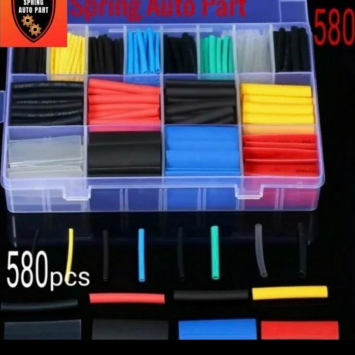 

Isolasi Bakar Heat Shrink Selang Bakar 580 ~ 164 pcs - 580