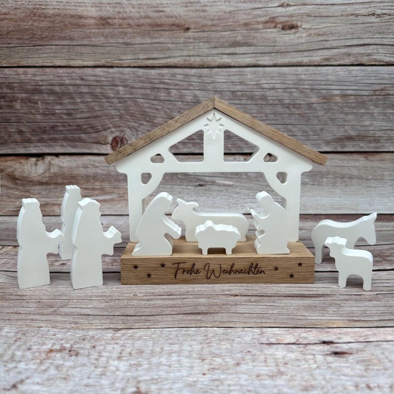 

DIY Easter Jesus Birth Worship Candle Silicone Molds Gypsum Prayer House Candlestick Decoration Ornament Resin Mold Handicrafts