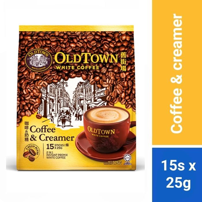 

OLDTOWN White Coffee 2 in 1 Coffee and Creamer Malaysia (15 sachet)