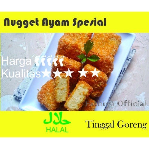 

Nugget Ayam Wortel Spesial / Nugget Ayam Lezat Homemade Isi 250gr - 1Kg