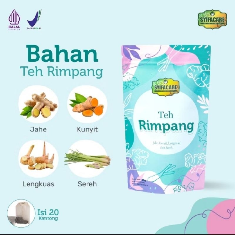 

TEH RIMPANG BPOM JSR SYIFACARE TEH DETOXS PELANGSING DIET