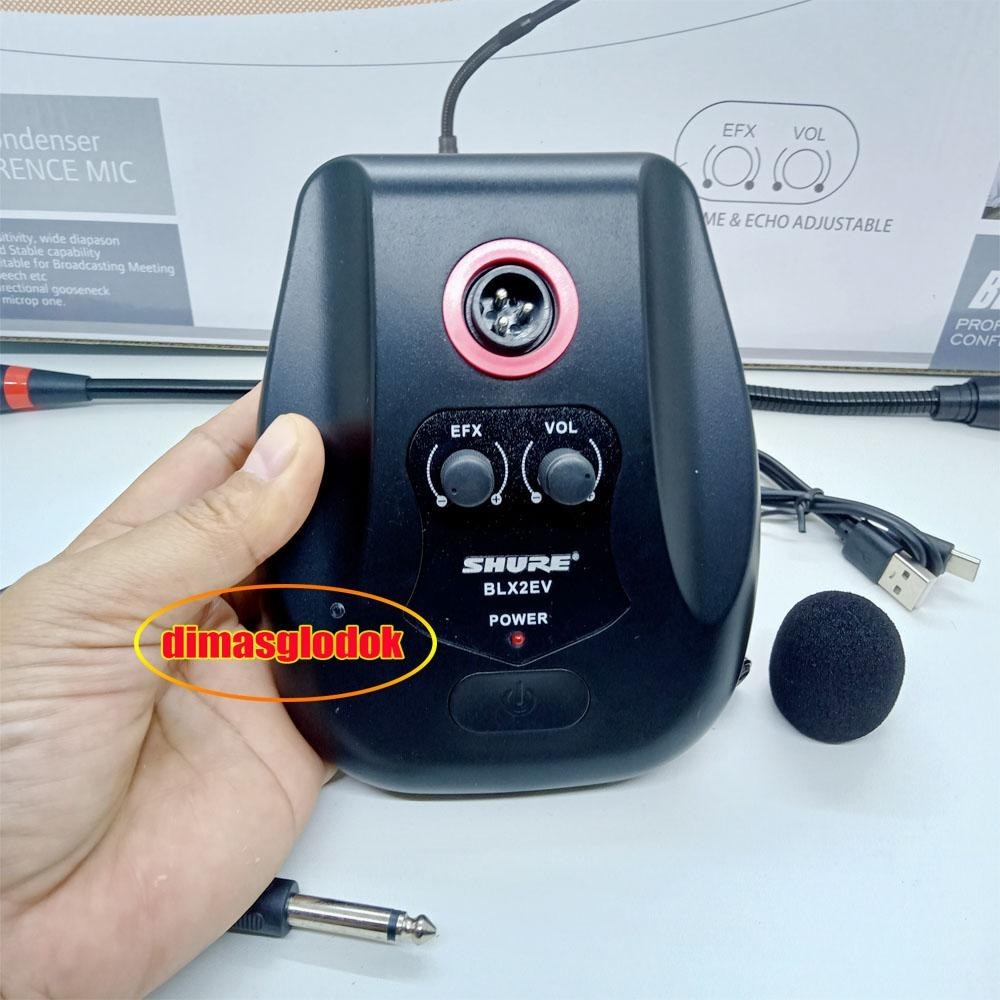 Mic Meja Rapat Mik Kabel BLX2EV Mikropon Podium Microphone Cable BLX 2EV Mikrofon Mimbar
