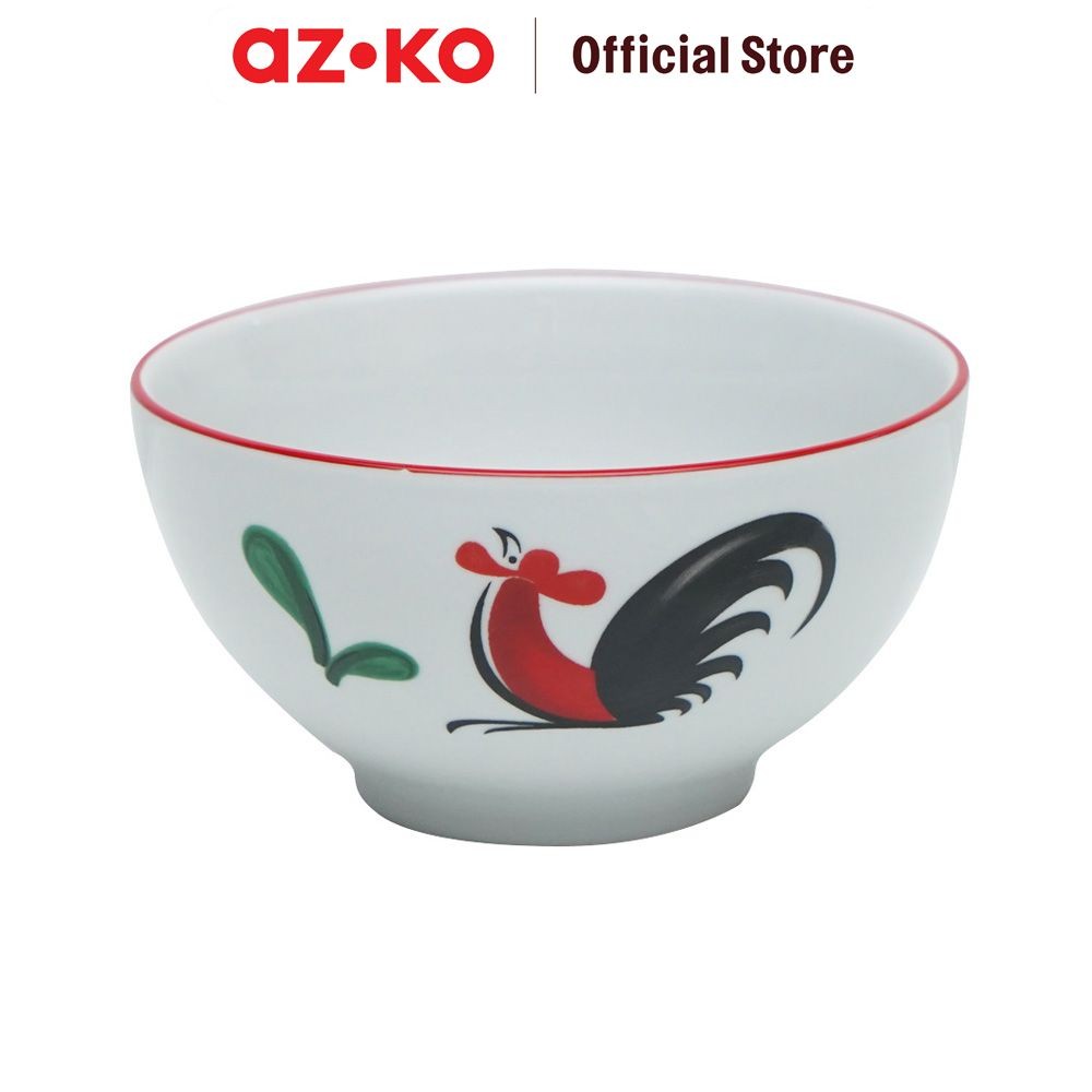 AZKO Pendopo 12.7 cm Mangkuk Saji Kukuruyuk Peralatan Makan Mangkok Makanan Food Grade Wadah Hidanga