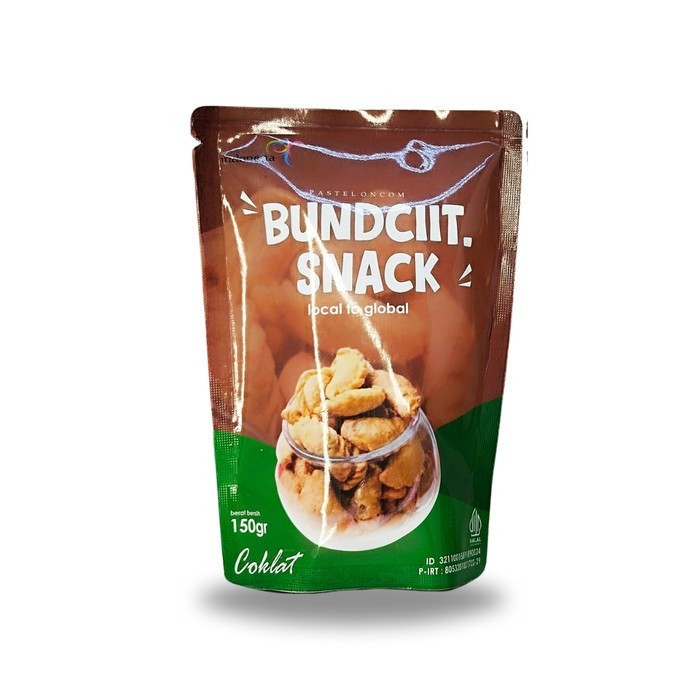 

Pastel Mini Oncom Rasa Coklat Bundciit 150gr
