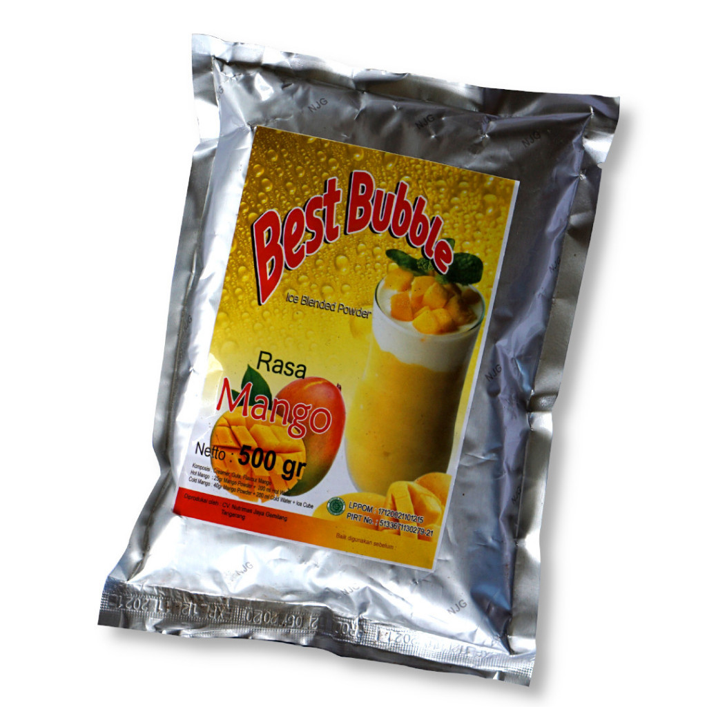 

TERLARIS, Supplier Bubuk Minuman Medan, Merk Best Bubble 500 Gr