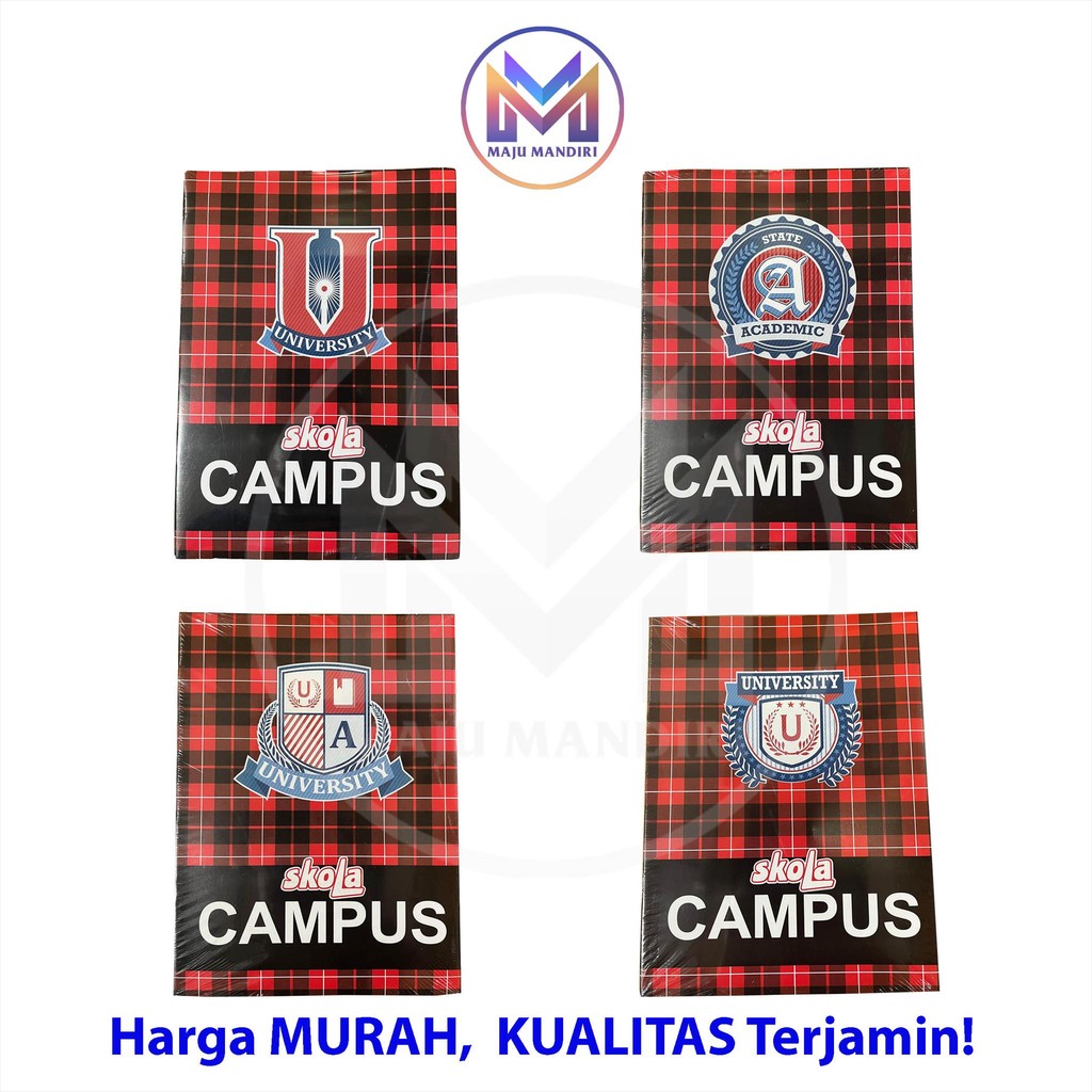 

H7Y Buku Tulis Skola Campus B5 Isi 36 Lembar Jual Per Pak Isi 10 Buku