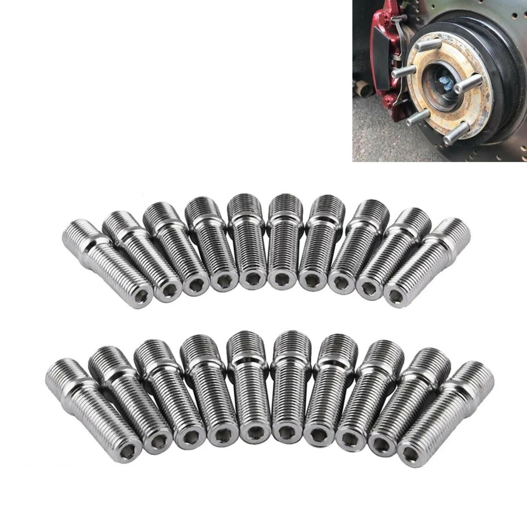 

1 Piece Extended Wheel Studs Conversion Tall Lug Bolts Screw Adapter Kit High Quality (M12x1.25,M12x1.5,M14x1.25,M14x1.5)