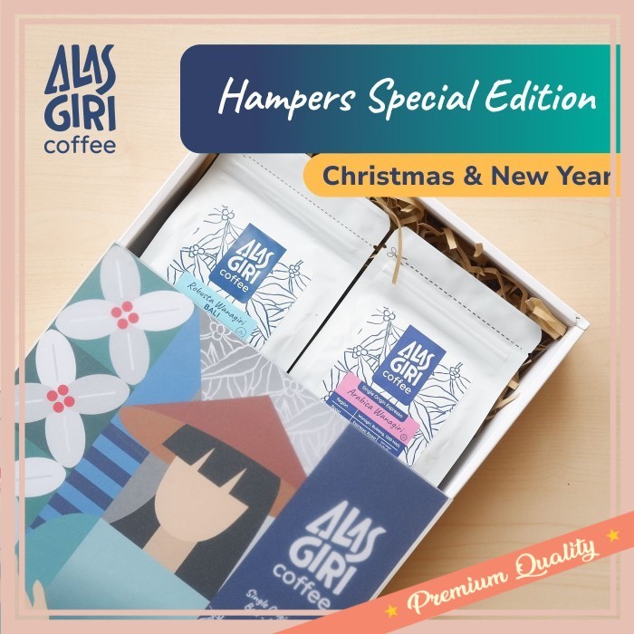 

Hampers buat pacar teman sahabat bestie unik lucu keren kekinian / Hampers Kopi Special Edition Alas Giri Coffee - Paket A