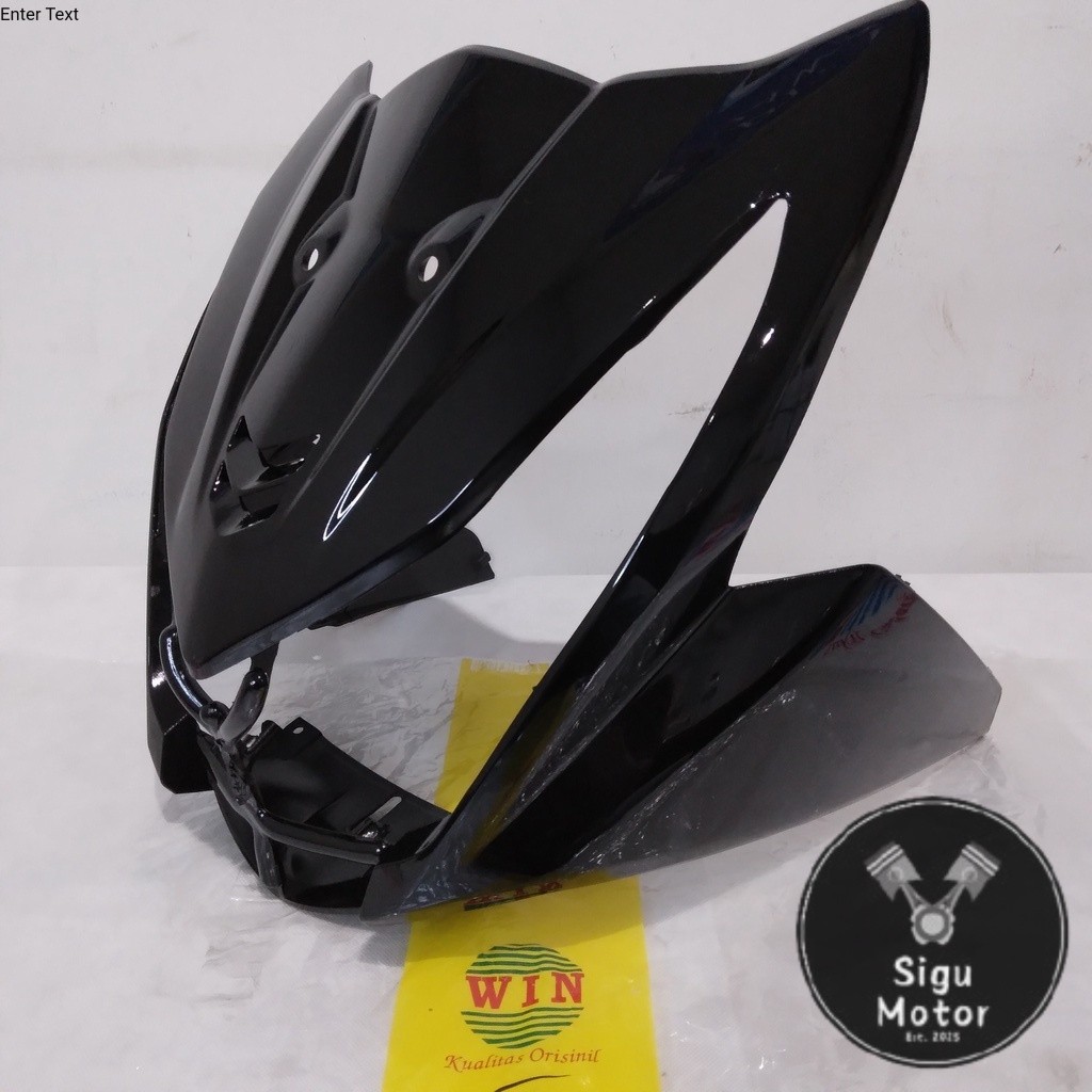 Tameng Depan Beat FI 2012 2013 2014 2015 | front panel WIN | dasi motor honda injeksi original hitam