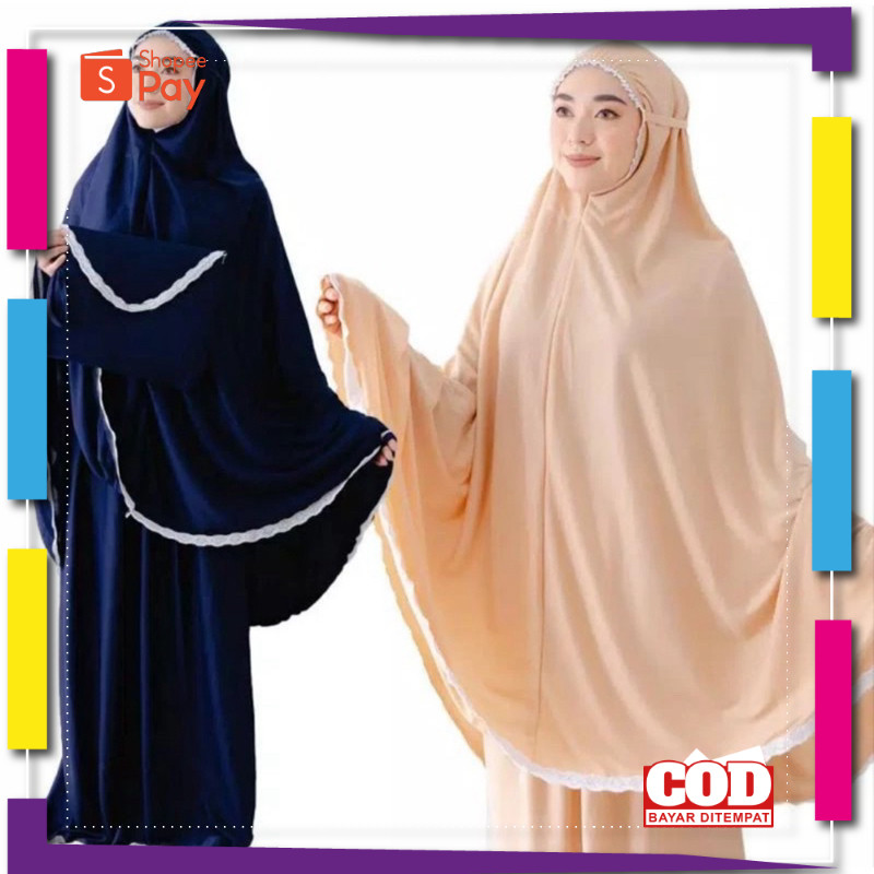 [PREMIUM ORIGINAL] MUKENAH TRAVELING FREE TAS