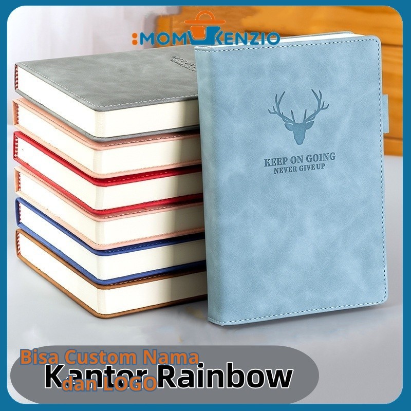 

Buku catatan, notepad, agenda rapat, catatan kerja, buku rencana kerja A5 dengan sampul kulit, cocok untuk bisnis harian, kantor, dan kuliah Bisa Custom Nama Atau Logo Perusahaan Cocok Untuk Souvenir Meeting Perusahaan, Kado Ulang Tahun, Wisuda