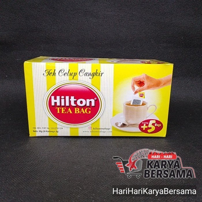 

HILTON TEH CELUP ISI 30 KANTONG X 2GR