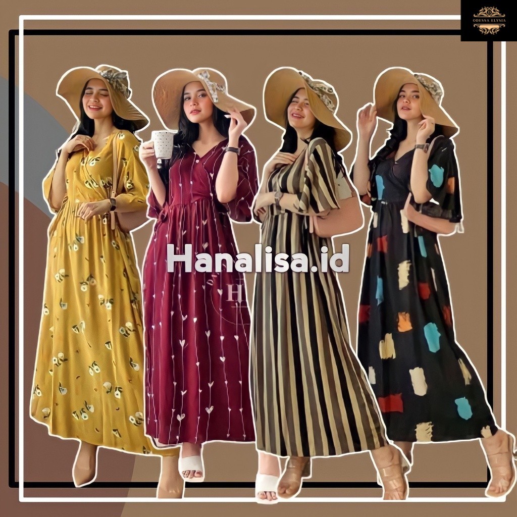 BAJU DASTER DRESS KIMONO PIYAMA KAREEN SERUT DADA TIDUR REMAJA WANITA TALI SAMPING KANAN KIRI BUSUI 