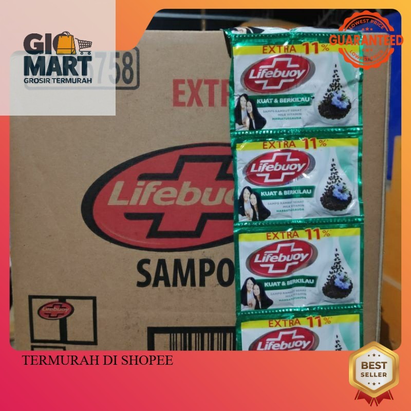 

1 DUS SHAMPO LIFEBUOY sacet isi 40 renteng