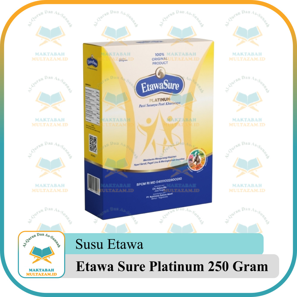

Susu Etawa Sure Platinum 250gr Original Mengurangi Risiko Osteoporosis dan Membantu Asam Urat
