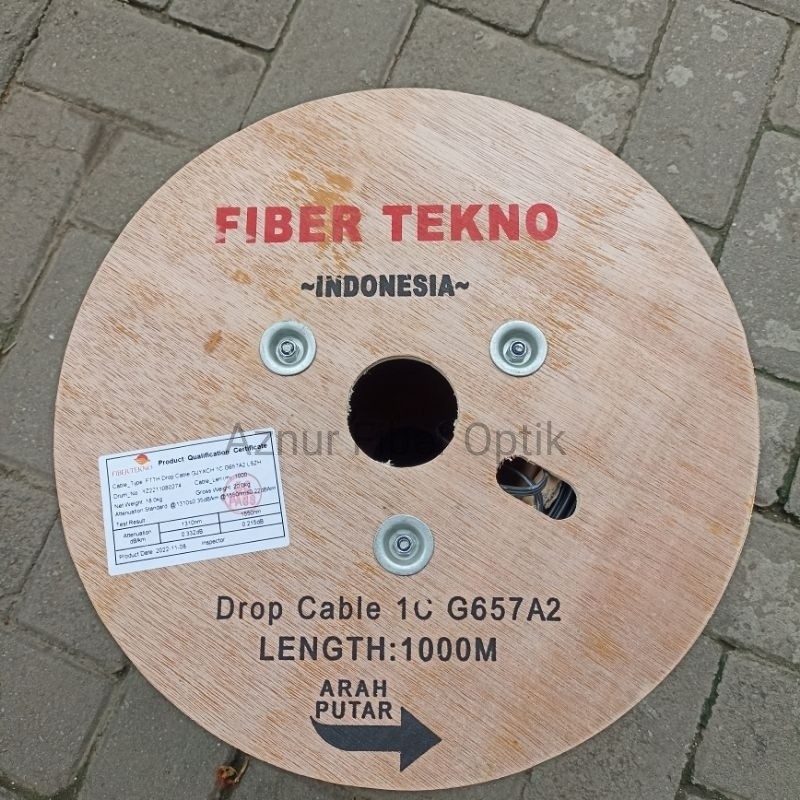 Dropcore 1 Core 3 Seling FIBER TEKNO 1000m