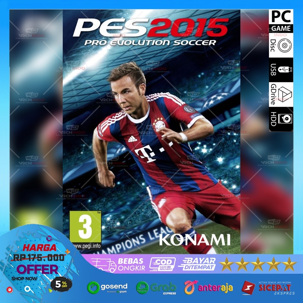 Game PES 2015 - Pro Evolution Soccer 2015 Patch Update Terbaru | Games for Laptop / PC Desktop / Kom