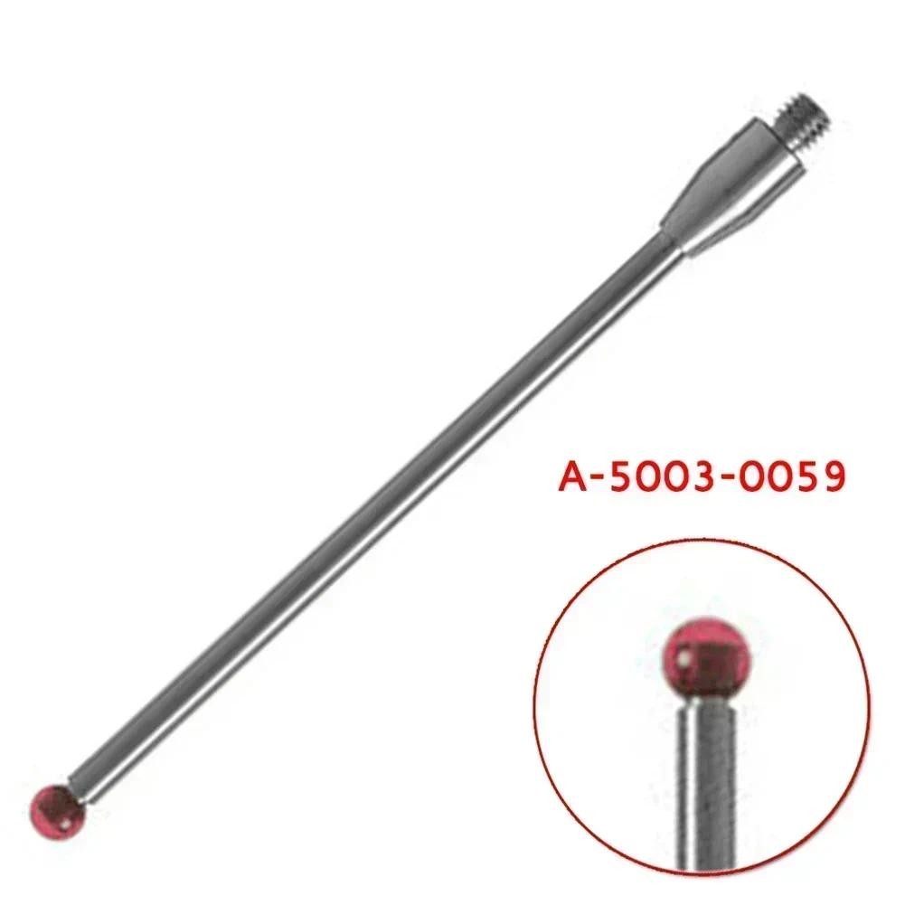 CMM Touch Probe M3 Thread Probe Stylus 3mm  Ball Tips 50mm Long A-5003-0059 Long Touch Probe CMM Mac