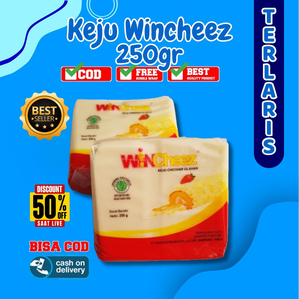 

KEJU WINCHEEZ 250gr / Keju Cheddar Winchees / Keju Winchiz BEST SELLER