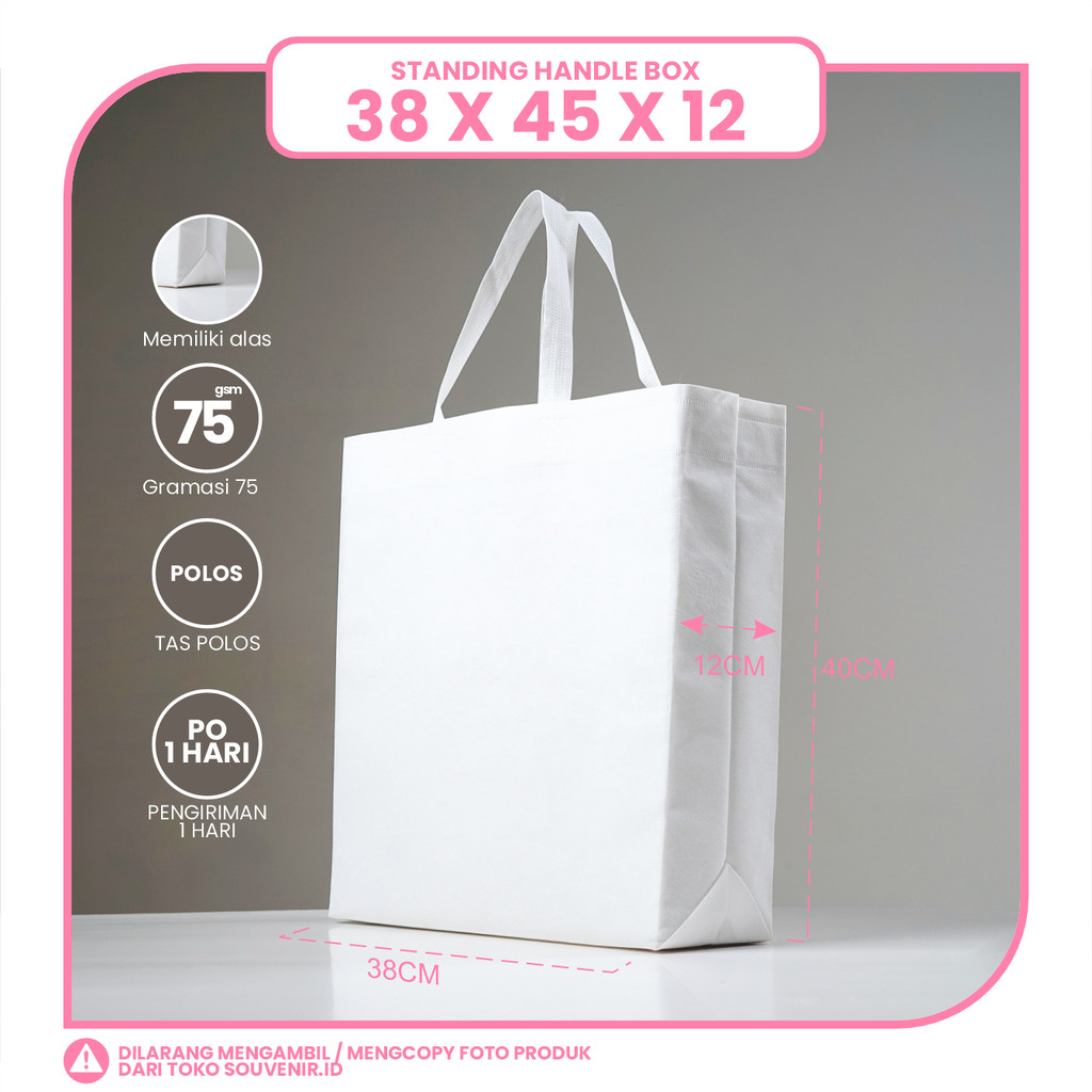 

TAS SPUNBOND LIPAT BOX 38X45 (POLOS)