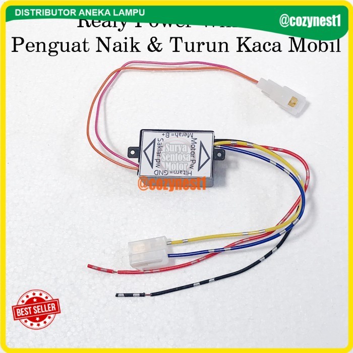 Promo Relay Penguat Power Window Mobil Universal