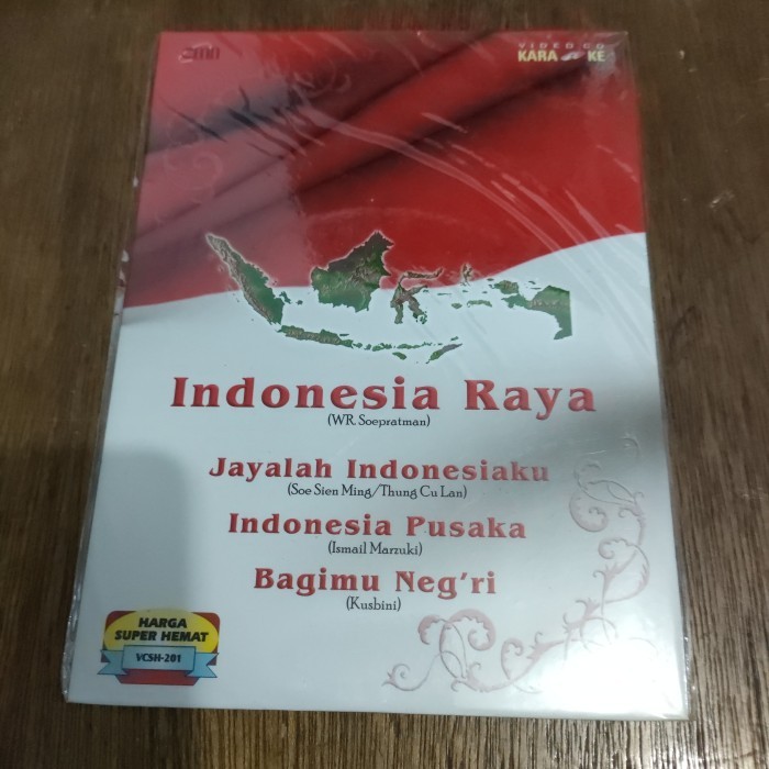 VCD karaoke indonesia raya original baru