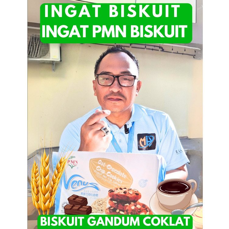

Biskuit Gandum Coklat Kue Wafer Murah Grosir Snack Vegetarian Import Malaysia - Venus PMN Biscuit