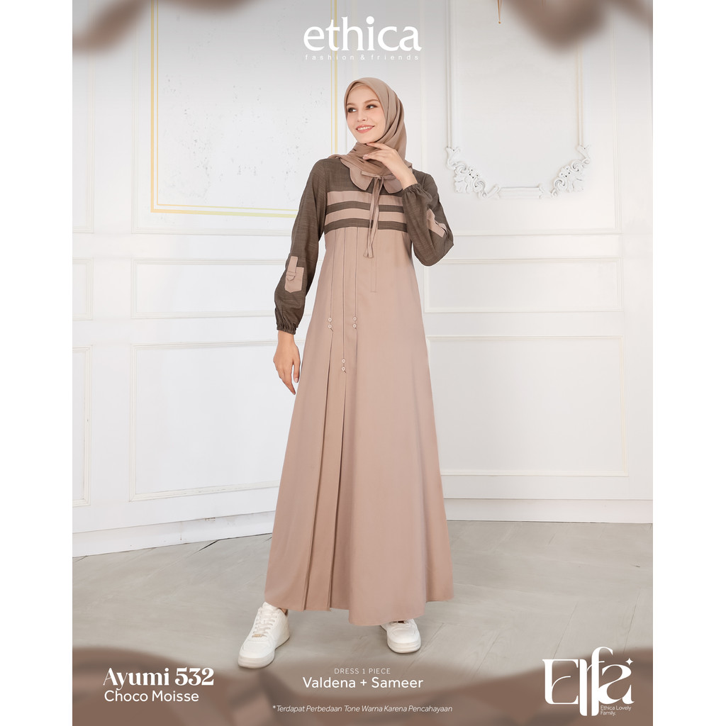 Sarimbit Elfa Ethica Gamis Dewasa Ayumi 532
