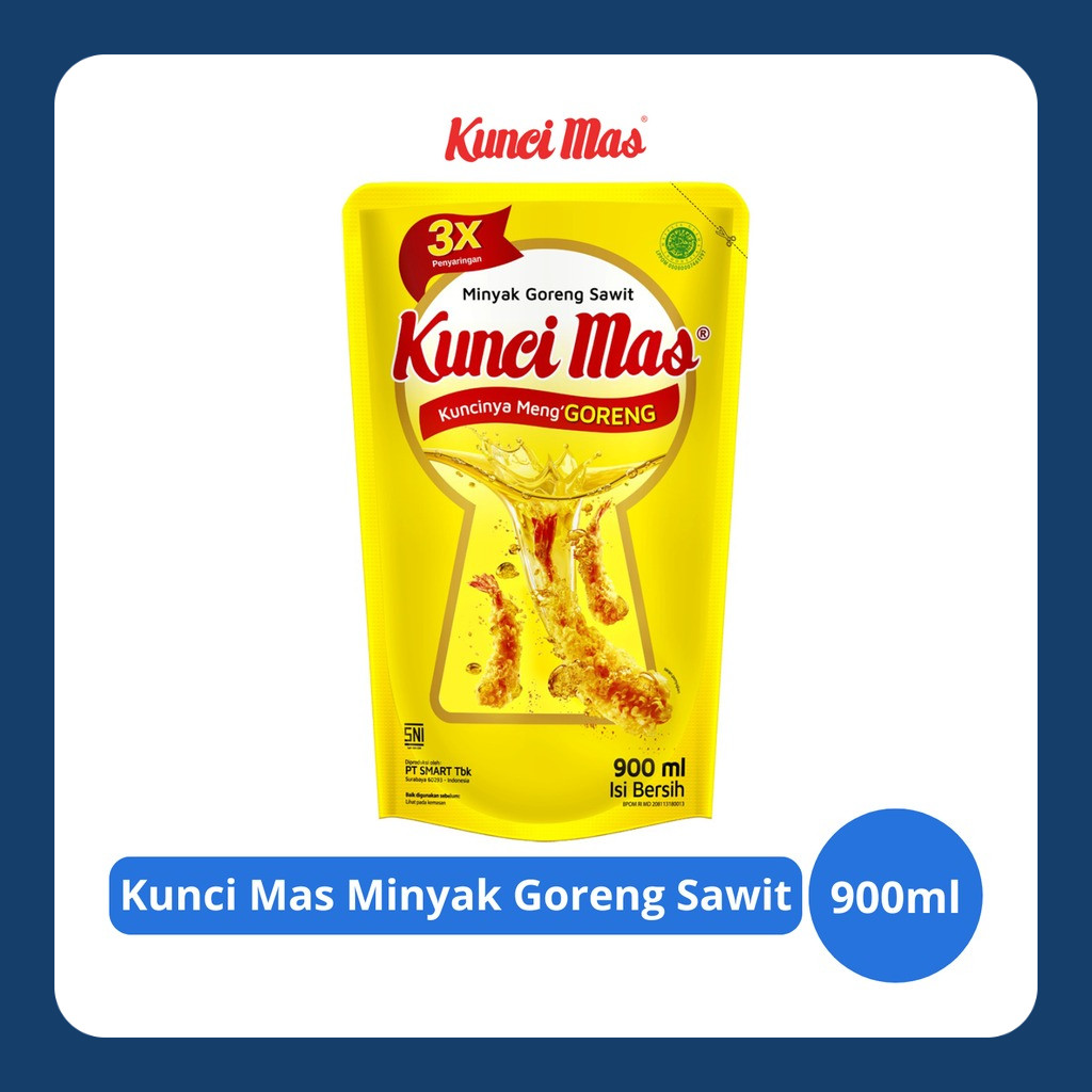 

Kunci Mas Minyak Goreng Sawit Pouch 900ml