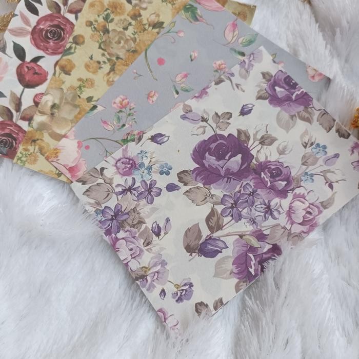 

TERLARIS! scrapbook album A4 20 lembar notebook photo journal buku vintage polos - coklat, 15lembar/500gsm
