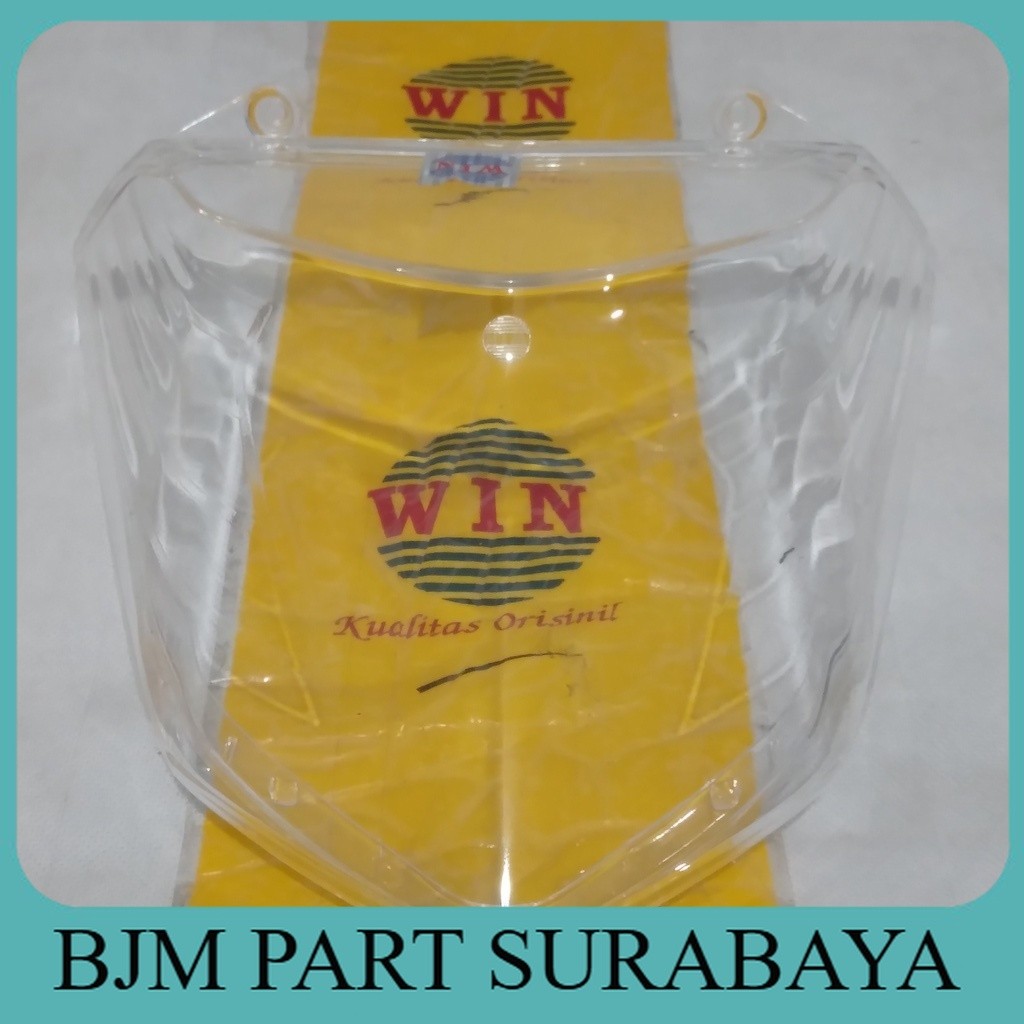 BJM SURABAYA - Mika Lampu Belakang Putih Bening Besar Revo 110 Karbu / Revo Fit 2007 2008 2009 2010 