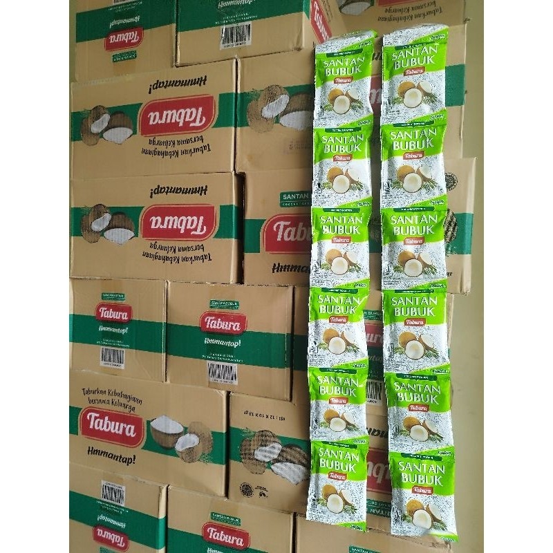 

1 dus SANTAN TABURA santan bubuk praktis tinggal seduh bahan masakan