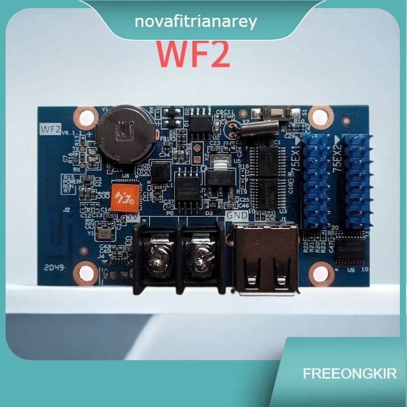 Led running text controller hd-WF2  WF2 rgb full color wifi