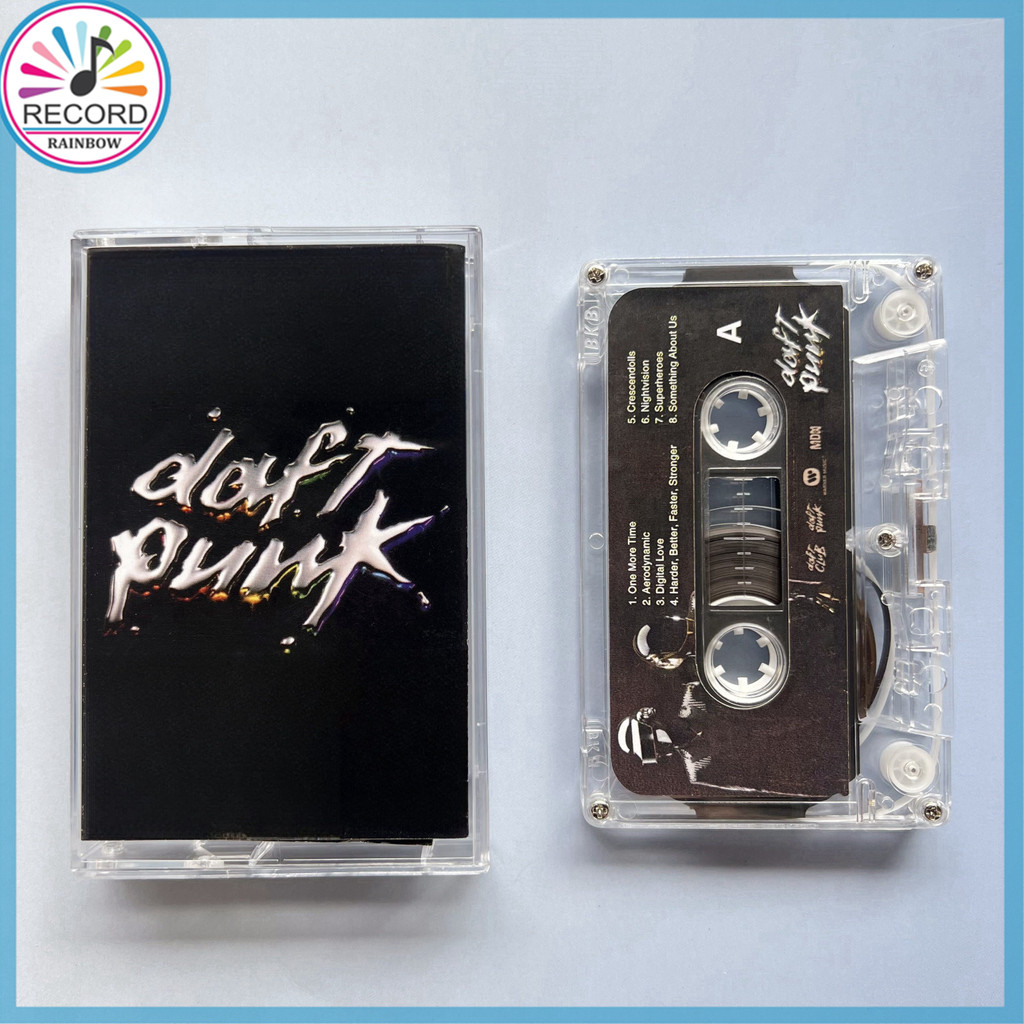Kaset Pita Daft Punk Discovery Cassette Tape [Tersegel] Terbaru
