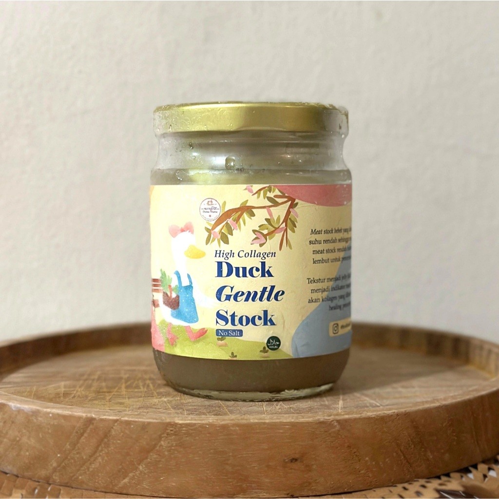 

Premium High Collagen Duck Gentle Stock No Salt | Kaldu Bebek Tinggi Kolagen Tanpa Garam by Broth Mama