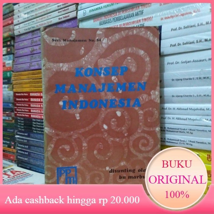 Buku Lawas1979 KONSEP MANAJEMEN INDONESIA BN Marbun PPm Bekas