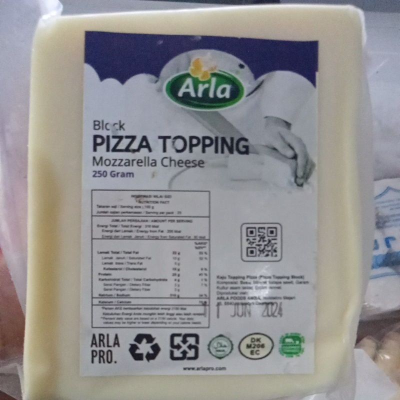 

arla mozzarella 250 gram