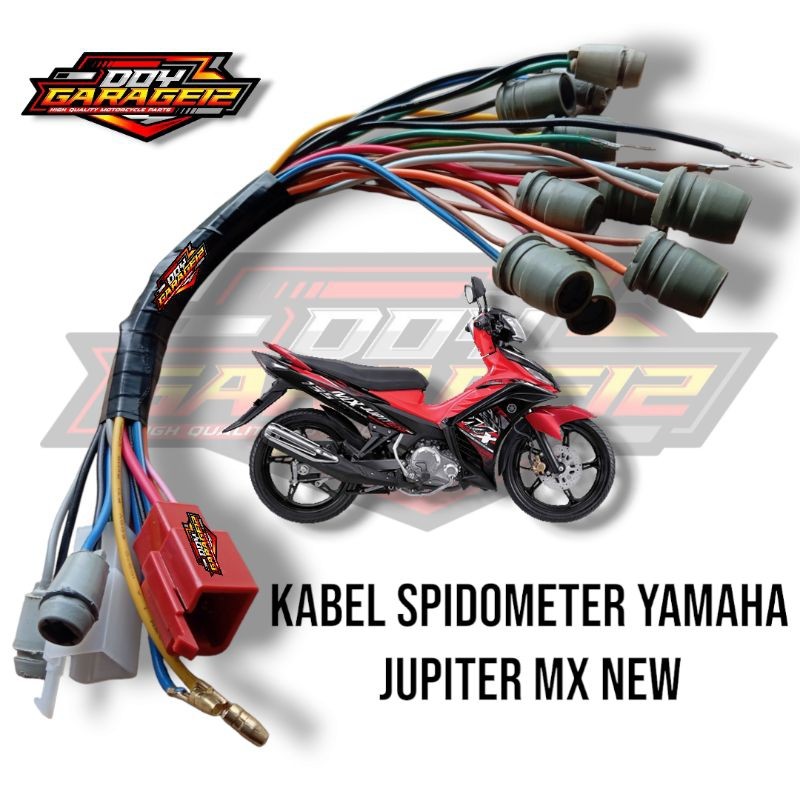 Kabel Soket Spidometer Yamaha Jupiter MX New 135 50C Kabel Body Bagian Atas Spidometer Yamaha Jupite