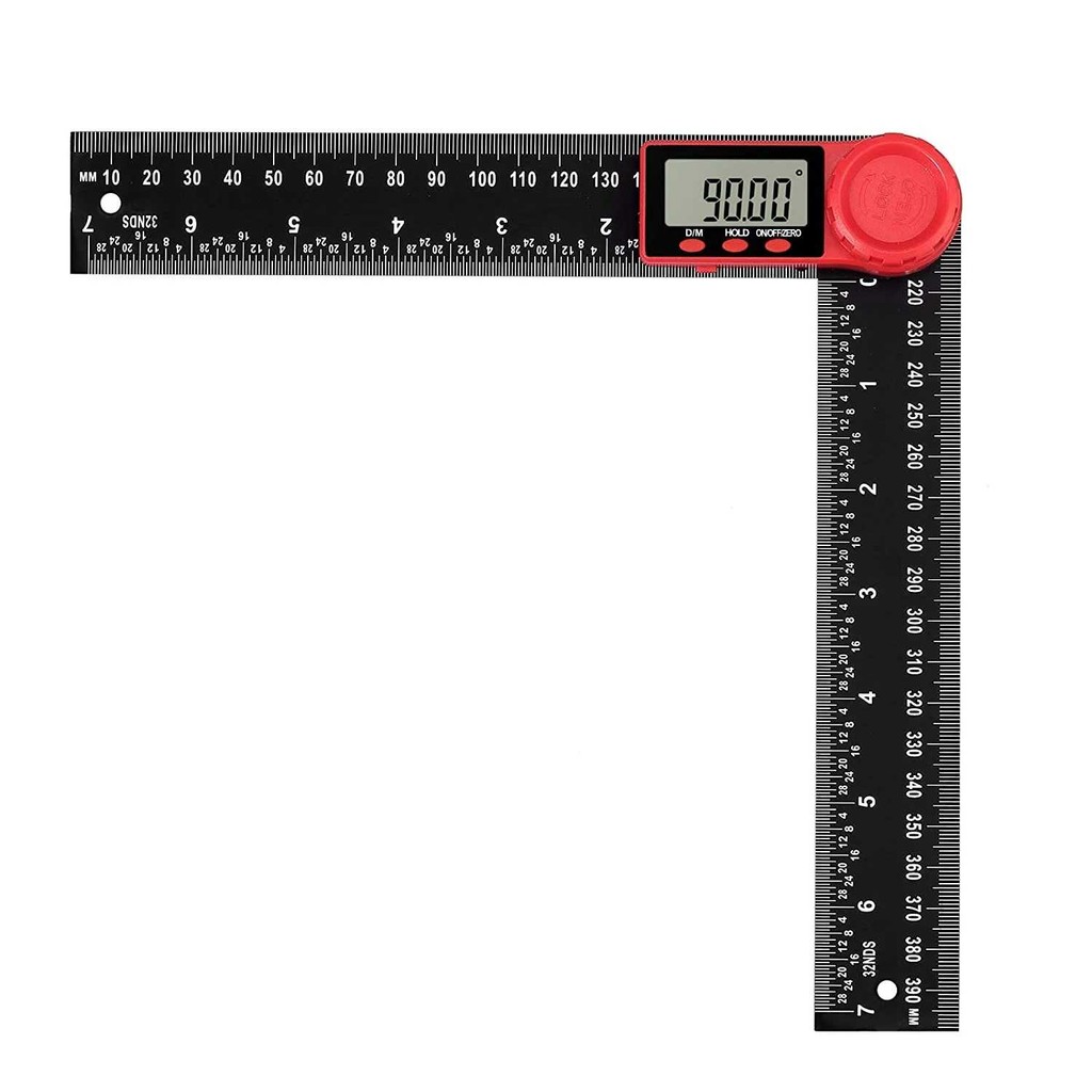 

Penggaris Sudut Digital Multifungsi Adjustable Angle Ruler Set 200mm - INU24