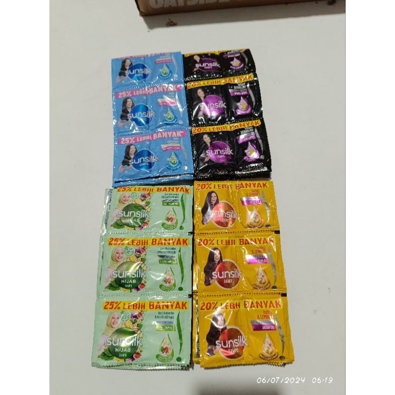 

Sunsilk shampoo sachet