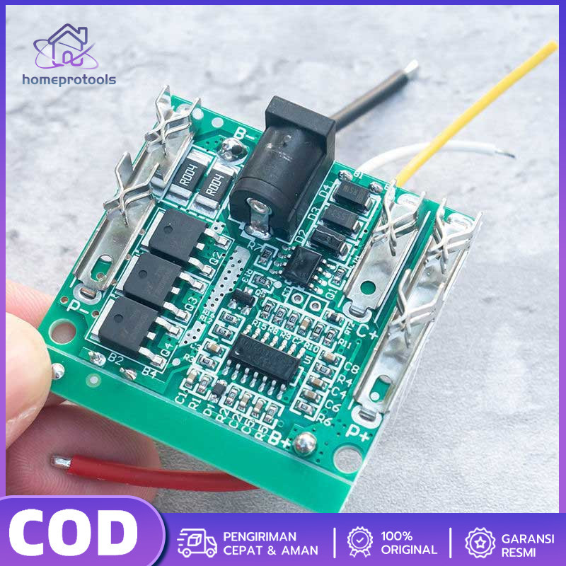 Papan Perlindungan Baterai Board 5S 21V 20A / BMS 5S LXT Pelindung Circuit Board Baterai Lithium