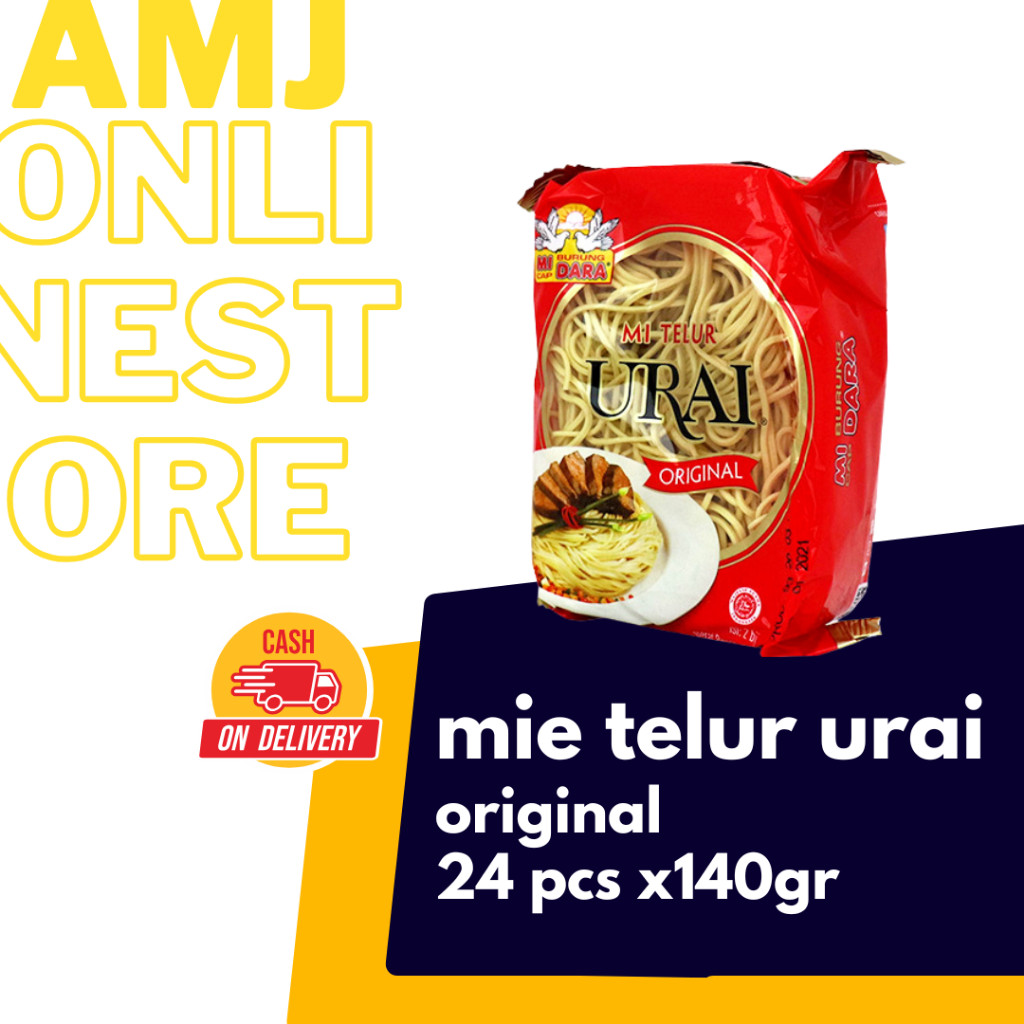 

MIE TELUR URAI ORIGINAL 24X140GR