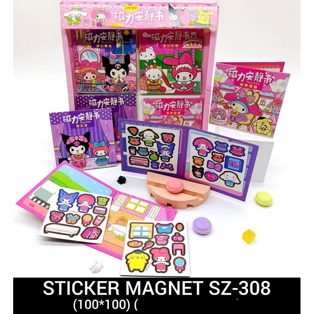 

*KA* STIKER MAGNET 308 / STICKER MAINAN ANAK / STIKER KARAKTER ANAK LUCU (100x100) NEW