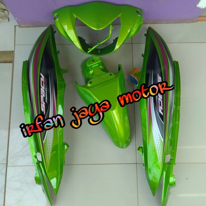 Ready Cover Body honda Spacy hijau