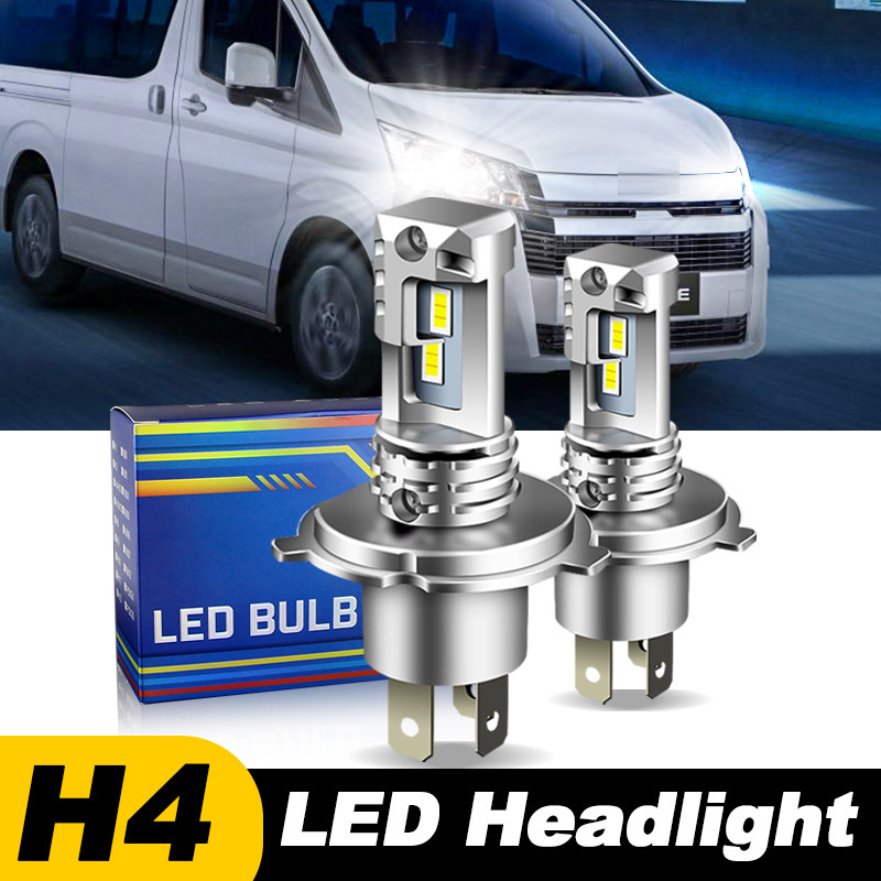 1pc/2Pcs For Toyota Hiace H300 300 Series 2019 2020-2024 Car Super Bright White H4 9003 LED Headligh