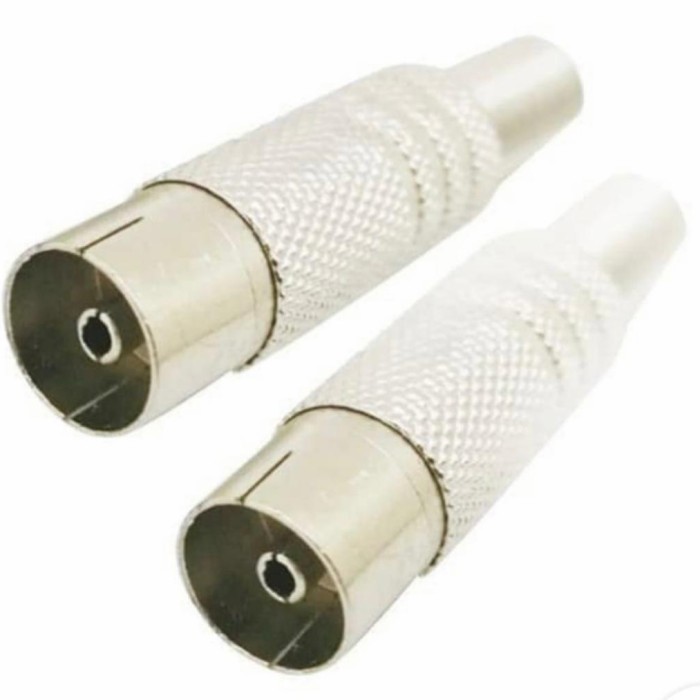 Jack Antena TV Besi Female / Konektor Kontra Jek Antena TV (G)